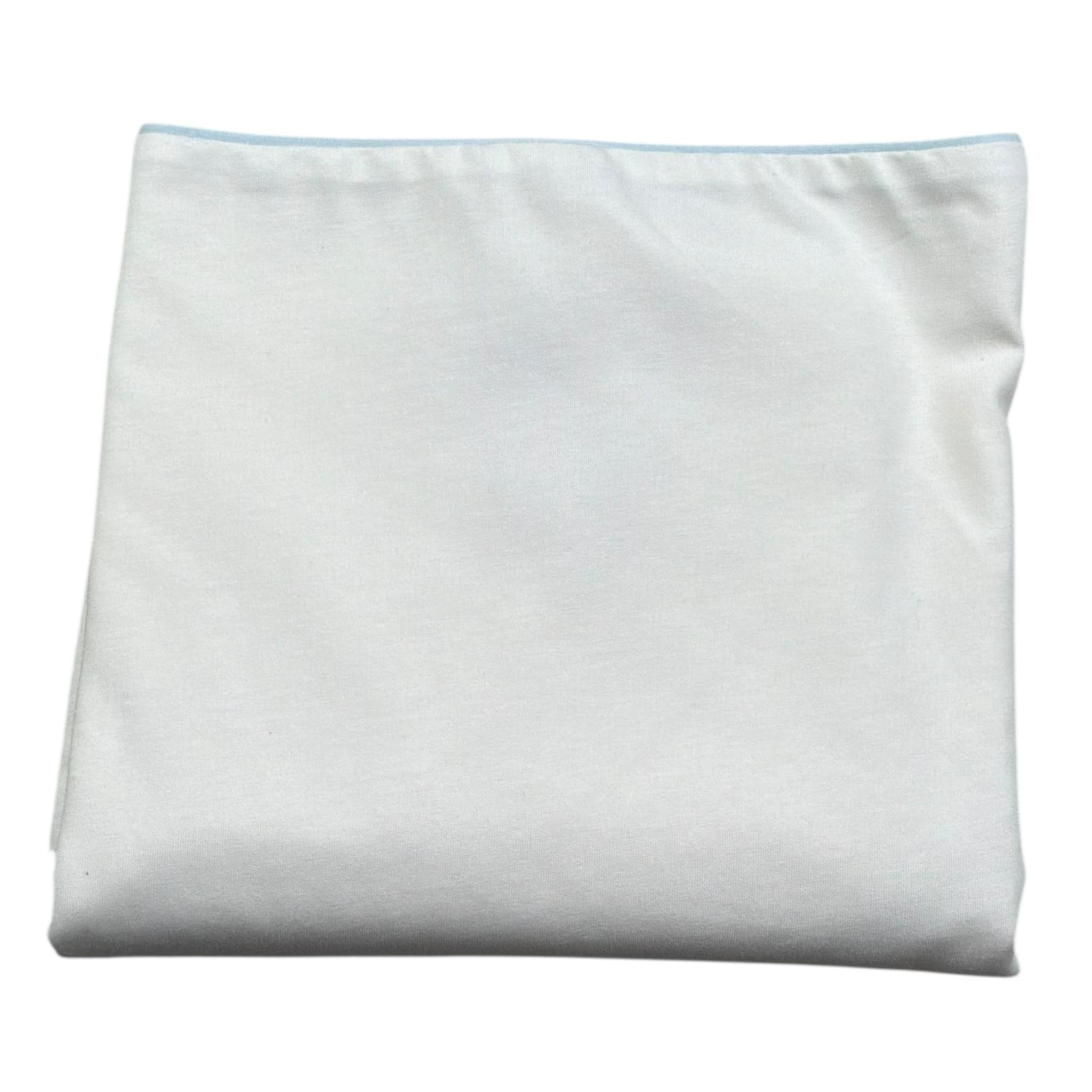 John Richmond Coperta Tinta Unita con Stampa per Neonato RLP26003CE BIANCO/AZZURRO JOHN RICHMOND 