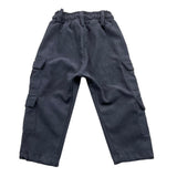 NEVER TOO pantalone tinta unita cn elastico in vita Blu per Neonato NT2185N BLU NEVER TOO 