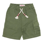 Saint Barth Bermuda Tinta Unita con Elastico In Vita per Neonato MERSEILLE VERDE SAINT BARTH 