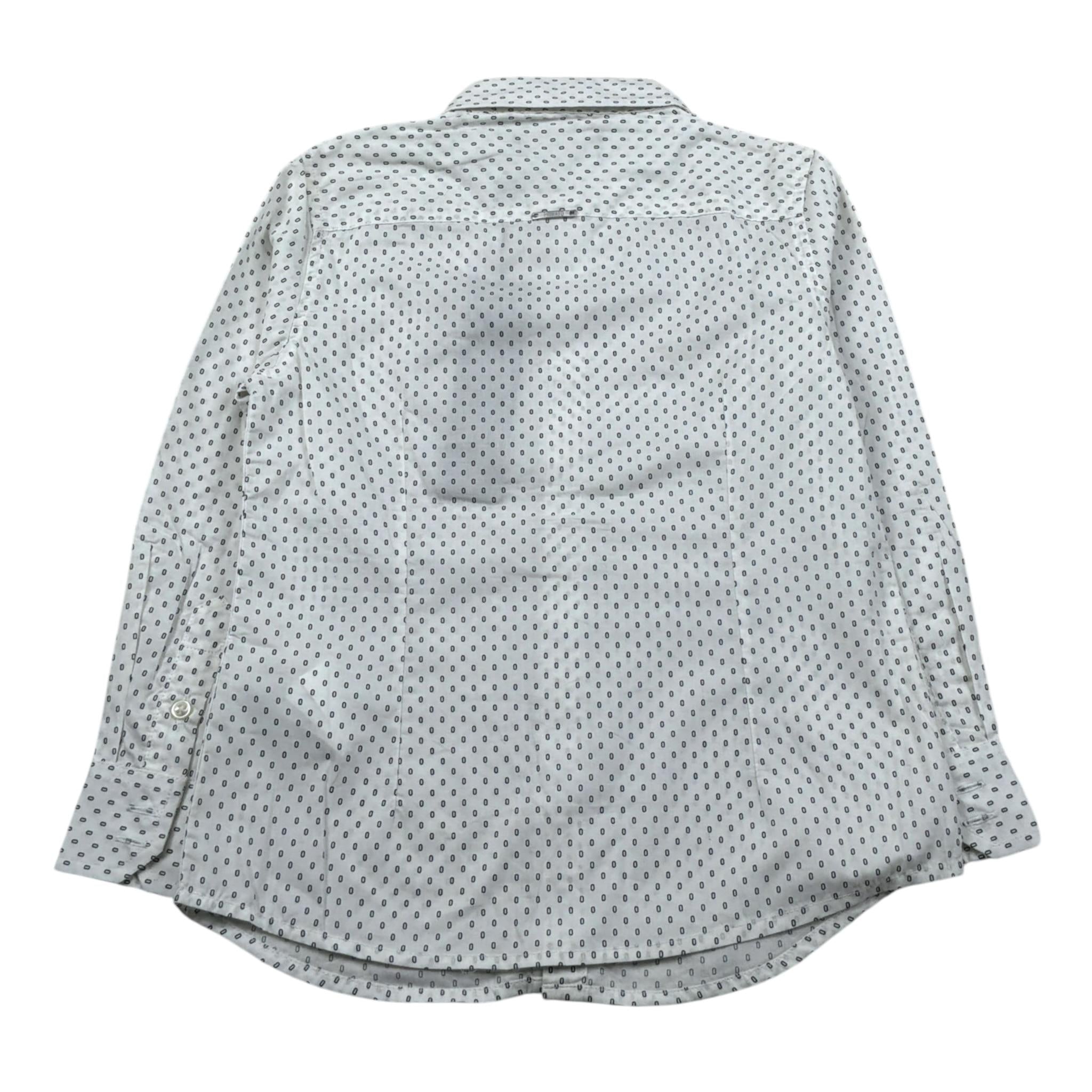 Antony Morato Camicia tinta unita Manica Lunga Bianco per Bambino MKSL00257FA BIANCO ANTONY MORATO 