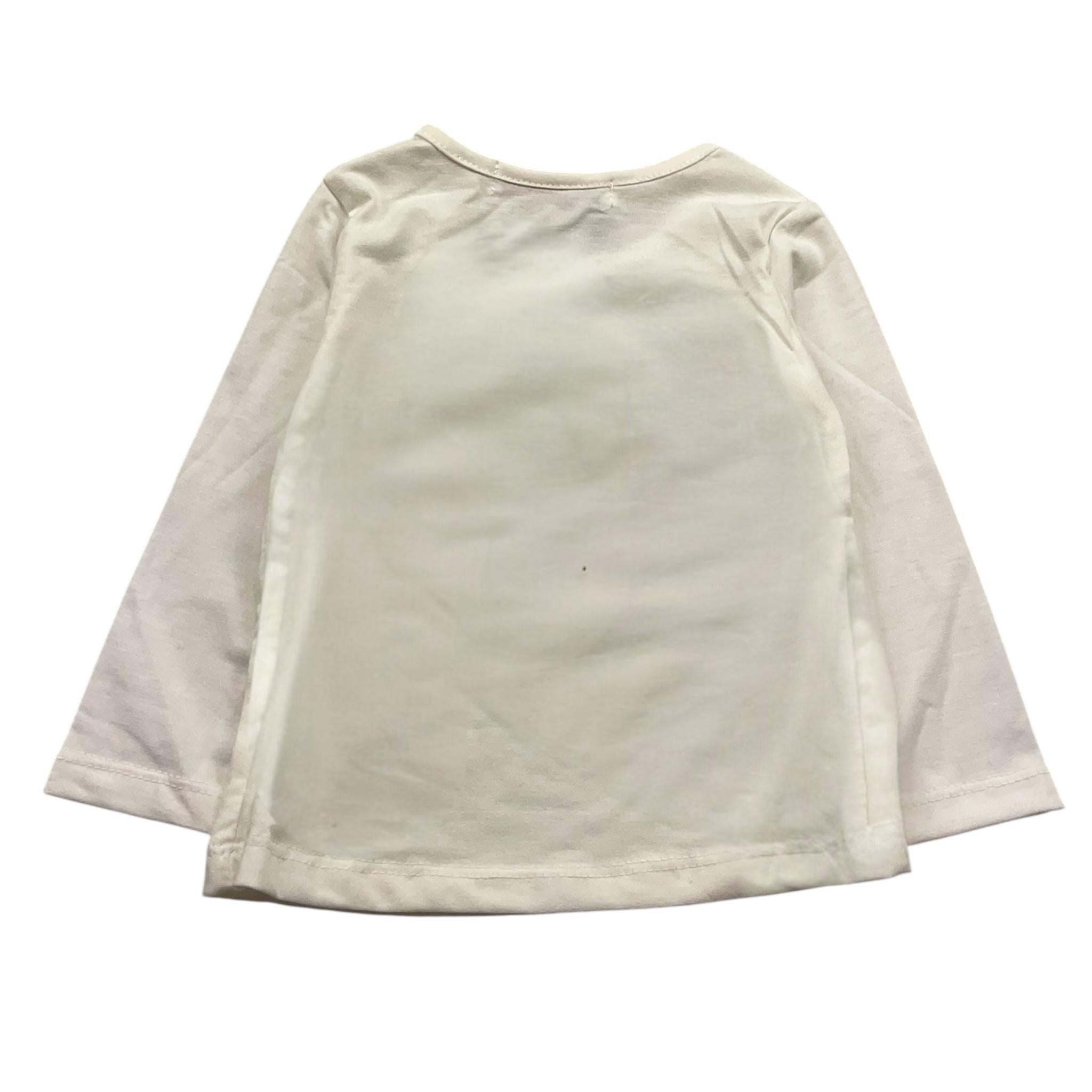 EBITA shirt girocollo tinta unita Bianco per Neonata SHRV BIANCO EBITA 