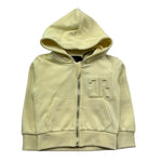 John Richmond Felpa con Zip E Cappuccio Tinta Unita con Logo per Neonato RIP26004FE GIALLO JOHN RICHMOND 