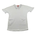 Jijil Abito Felpa tinta unita con Brillantini Bianco per Bambina JJE23AB079 BIANCO JIJIL 