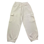 Liu Jo Pantalone Tuta Tinta Unita con Tasconi per Neonata KA5089N BIANCO LIU JO 
