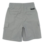 John Richmond Bermuda Tinta Unita con Elastico In Vita per Bambino RBP25144BEX GRIGIO JOHN RICHMOND 