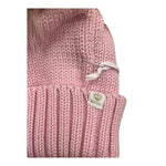 REGINA   cappello tinta unita con pon pon Rosa per Bambina 30599 ROSA REGINA 