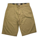 Woolrich Bermuda Tinta Unita Con Tasche A Filo Beige Per Bambino