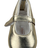 Le Bebe' Ballerina Tinta Unita con Strappi per Neonata LBG4659 ORO LE BEBE' 