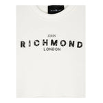 JOHN RICHMOND felpa tinta unita girocollo con stampa Bianco per Neonata RGA24053FEX BIANCO JOHN RICHMOND 
