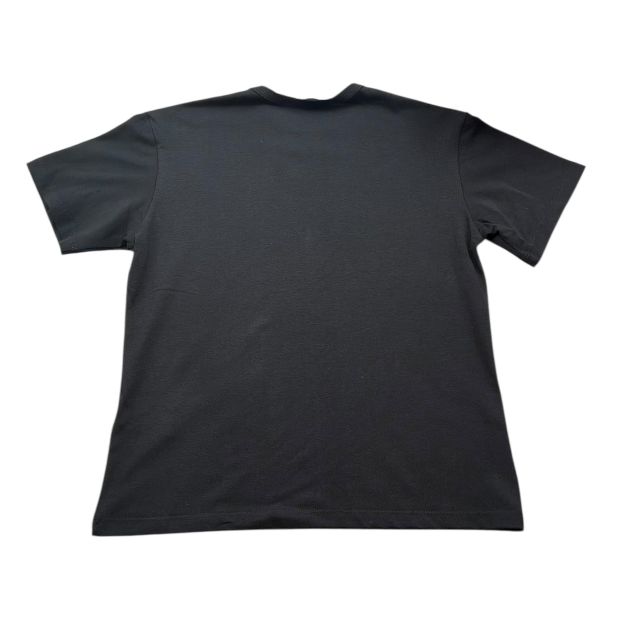 John Richmond T-Shirt Girocollo Tinta Unita con Stampa per Bambino RBP26142TS NERO JOHN RICHMOND 