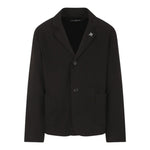 John Richmond Giacca Tinta Unita con Bottoni per Bambino RBP25221GC NERO JOHN RICHMOND 