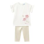 Mayoral Completo 2 Pezzi T-Shirt-Leggins per Neonata 173486 BIANCO MAYORAL 