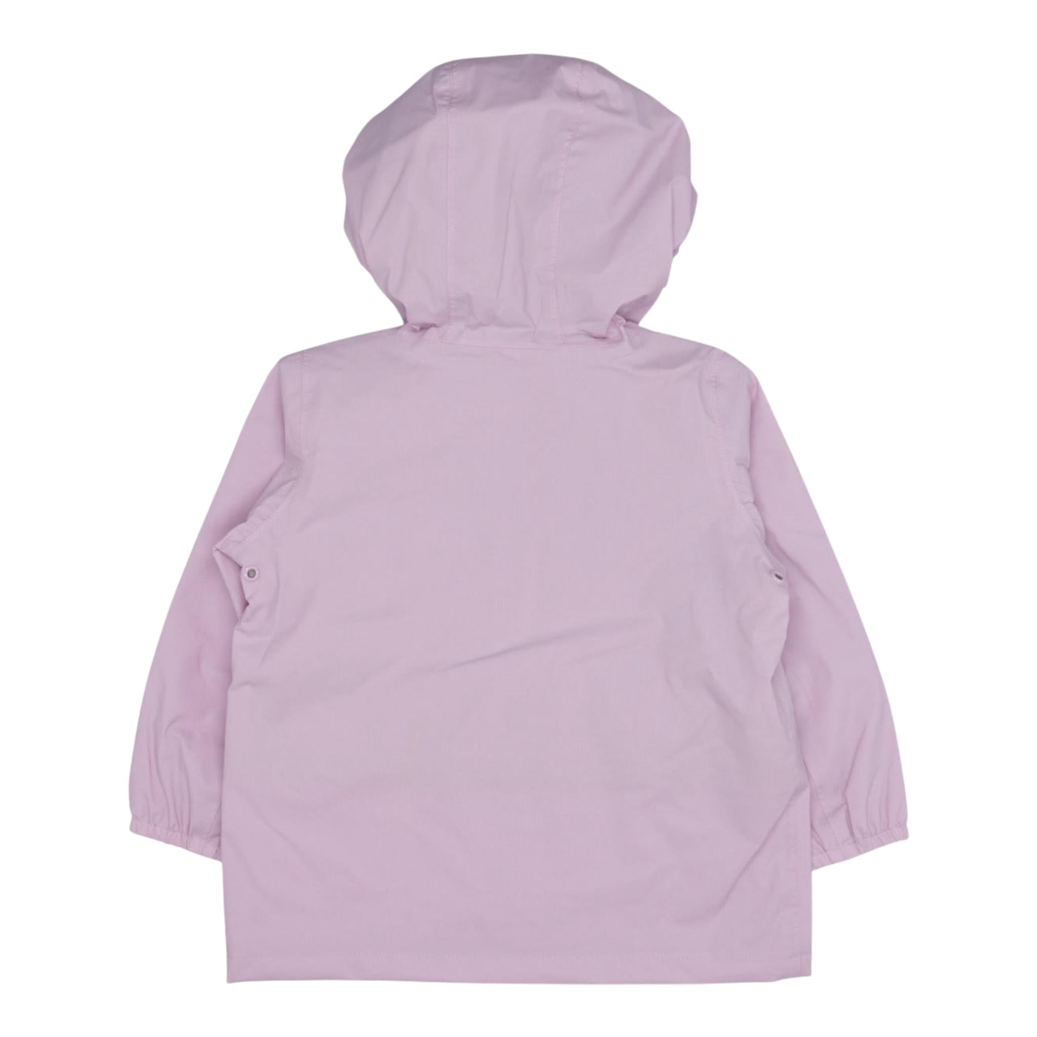 K-Way Giubbino Tinta Unita con Zip E Cappuccio per Bambina K2148NW LILLA K-WAY 