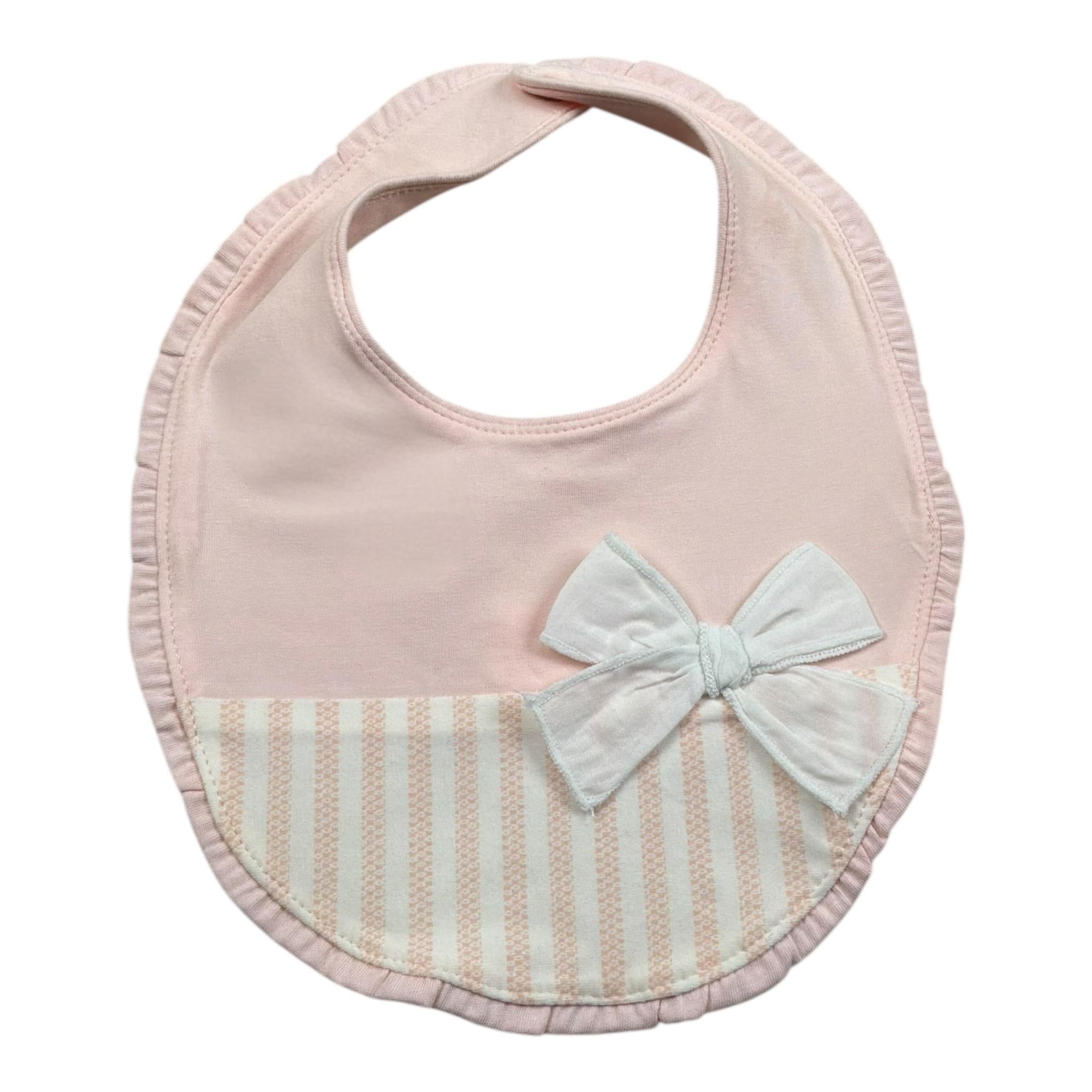 Mayoral Bavetta Tinta Unita con Fiocco per Neonata 9905 ROSA MAYORAL 