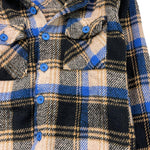 NEVER TOO camicia tricolore con fantasia manica lunga Beige per Bambino NT1418B BEIGE NEVER TOO 