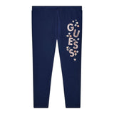 Guess Leggins Tinta Unita con Logo per Neonata K5RB02J1314X BLU GUESS 