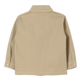 Aspesi Camicia Tinta Unita Con Bottoni Logo E Taschino Beige Per Bambino