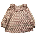 CAFFE' D'ORZO camicia manica lunga stampa fantasia Rosa per Neonata ZV50000 ROSA CAFFE' D'ORZO 