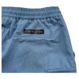 Trussardi Bermuda Tinta Unita con Elastico In Vita per Bambino TBP26060BE AZZURRO TRUSSARDI 