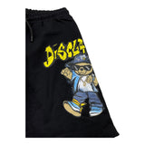 Disclaimer Bermuda Tinta Unita con Stampa per Bambino 25EDK58436 NERO DISCLAIMER 