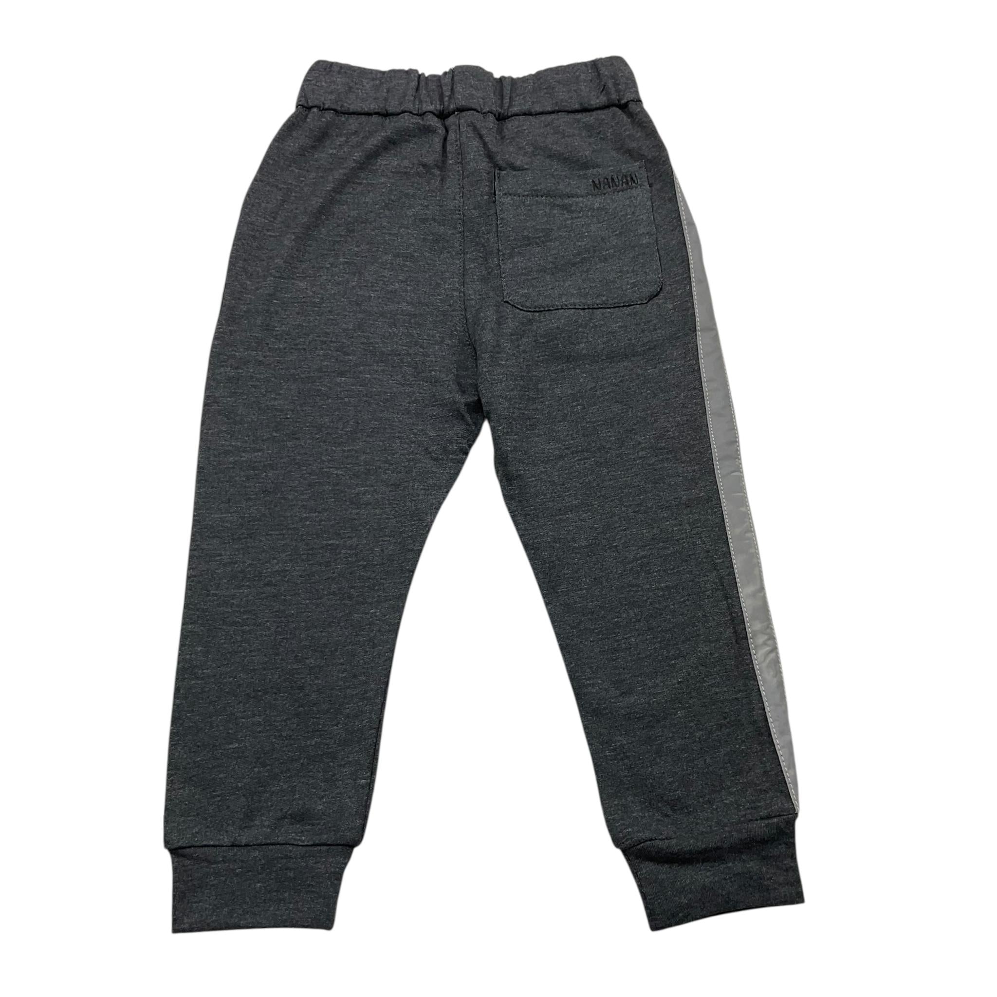 NANAN pantalone tinta unita cn elastico in vita Grigio per Neonato I2112724GR GRIGIO NANAN 