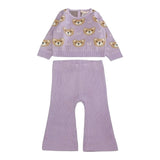 LIU JO completo 2 pezzi maglia-pantalone tinta unita Lilla per Neonata HF4052X LILLA LIU JO 