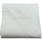 Trussardi Coperta Tinta Unita con Stampe per Neonata TLP26004CEA BIANCO/ROSA TRUSSARDI 
