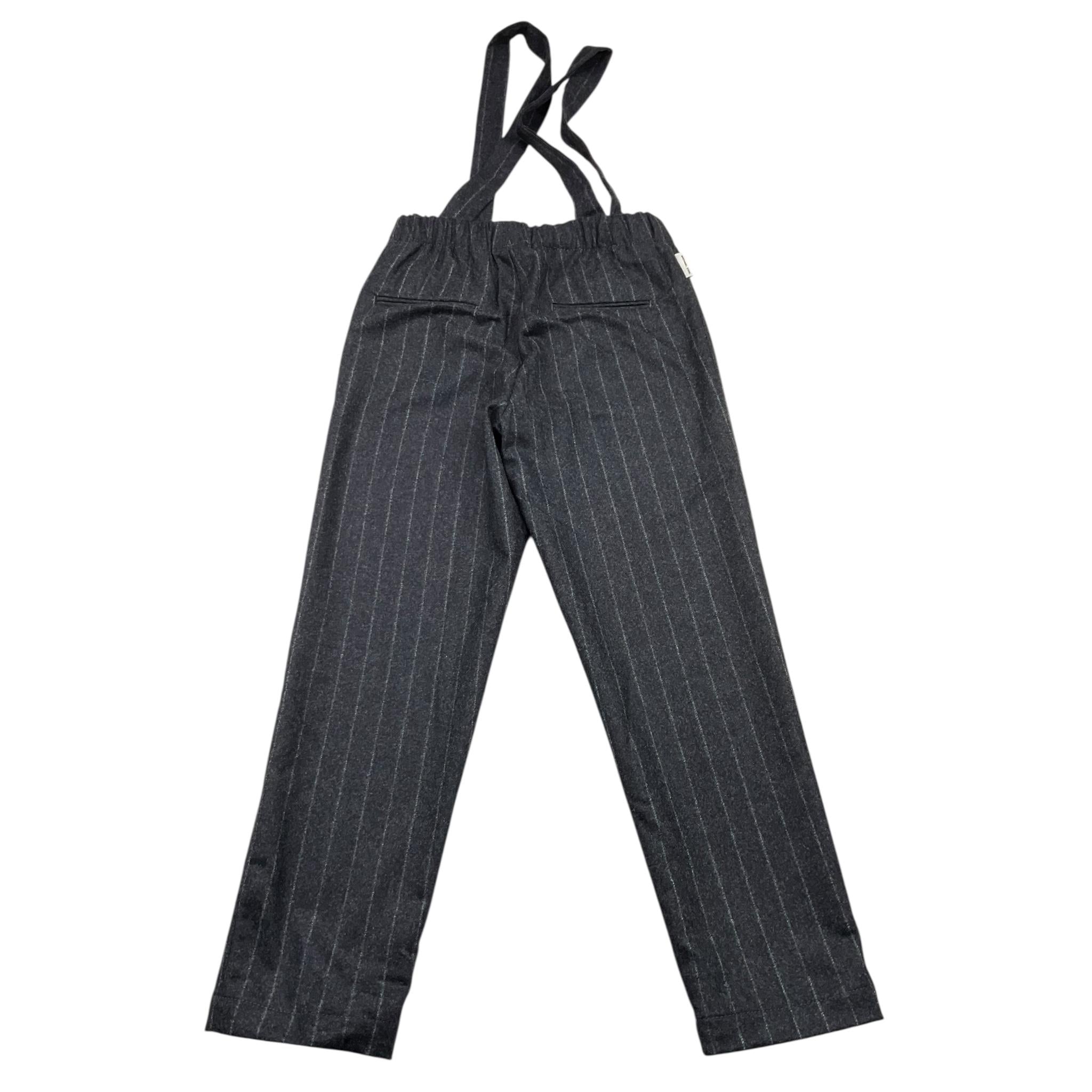 MICHAEL COAL pantalone tinta unita con bretelle Grigio per Bambino LITJHN3993F24 GRIGIO MICHAEL COAL 