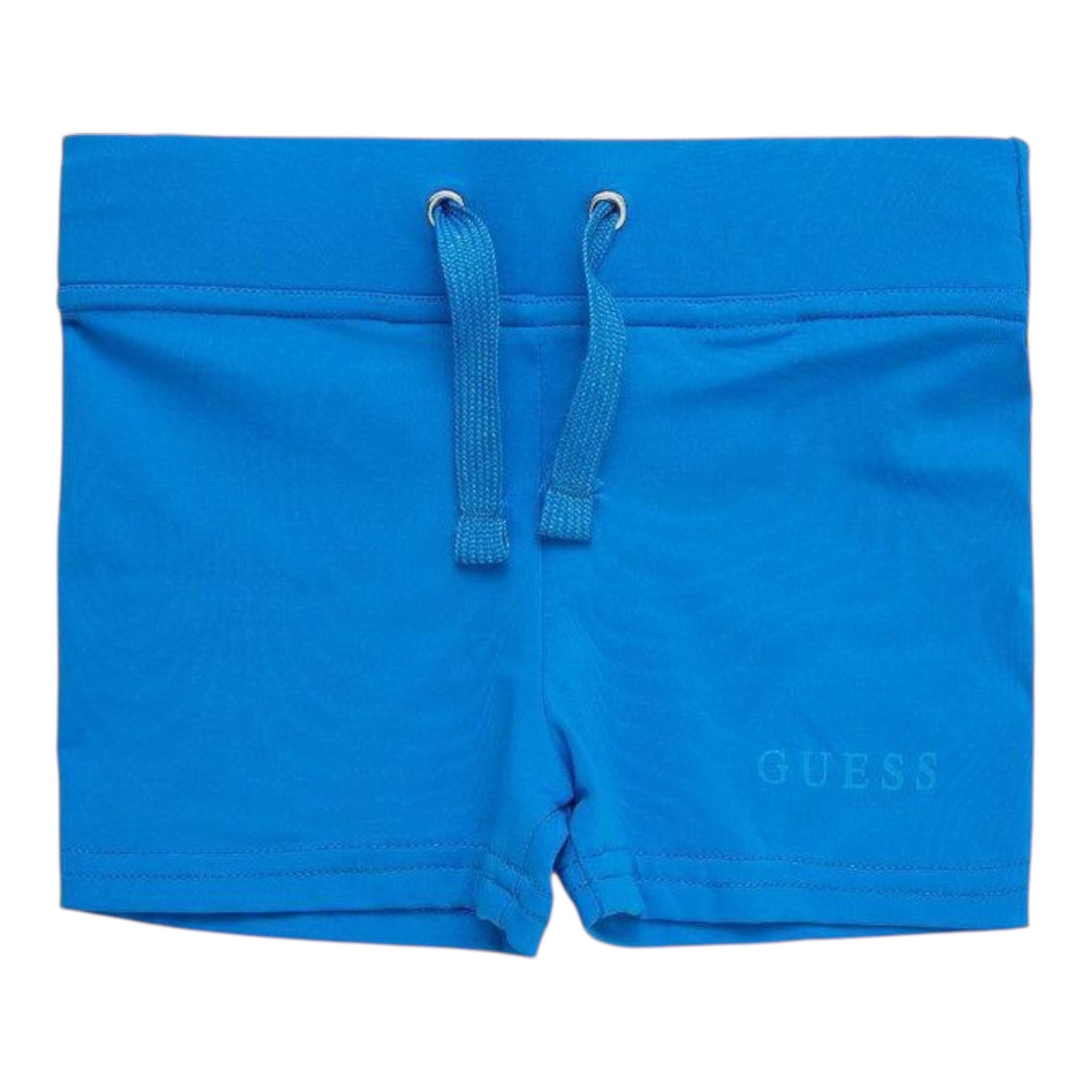 Guess Costume Tinta Unita con Logo per Neonato I2GZ00LY00J COBALTO GUESS 