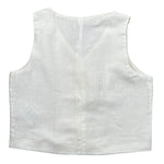 Kaos Gilet Tinta Unita per Bambina KS203 BEIGE KAOS 