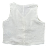 Kaos Gilet Tinta Unita per Bambina KS203 BEIGE KAOS 