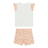 Guess Completo 2 Pezzi Short-T-Shirt per Bambina K5GG00K6YW4 BIANCO GUESS 