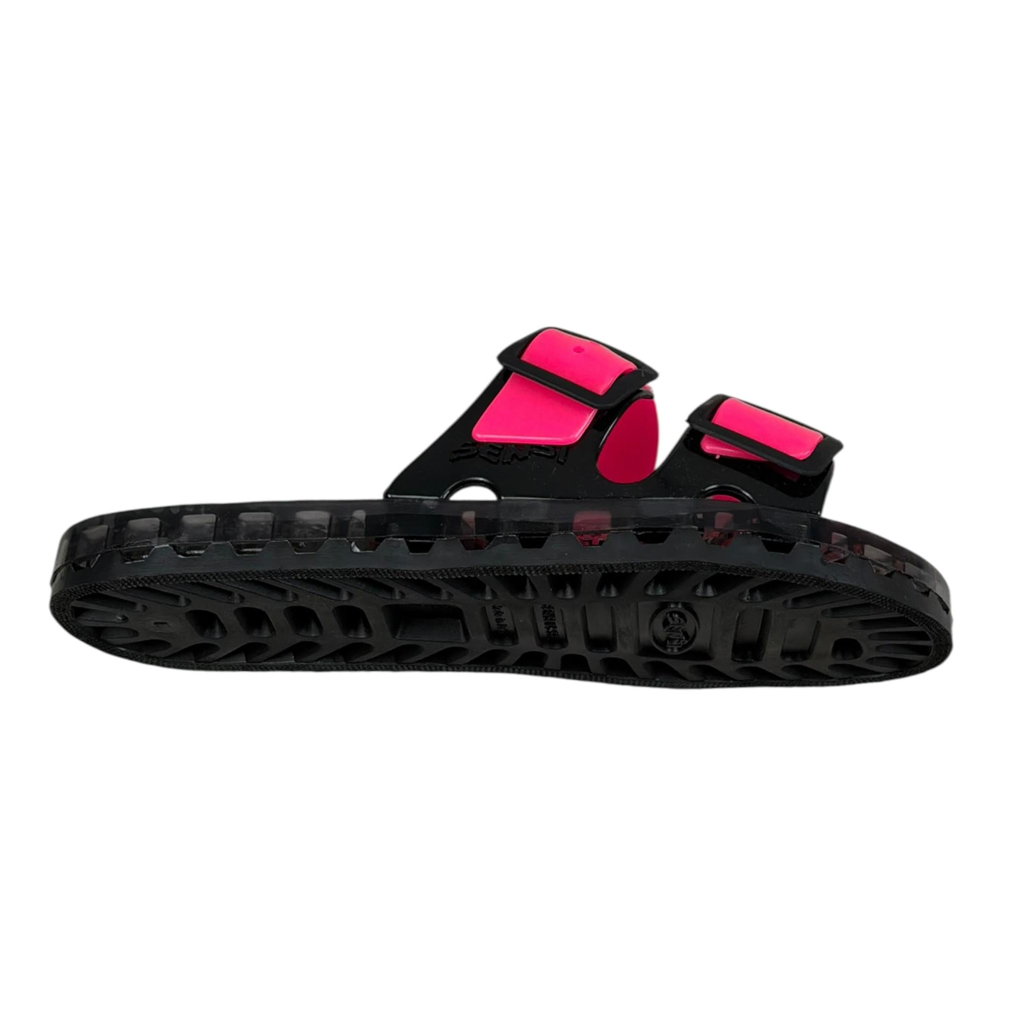 Sensi Ciabatta Bicolore per Bambina 4151BF NERO/FUXIA SENSI 