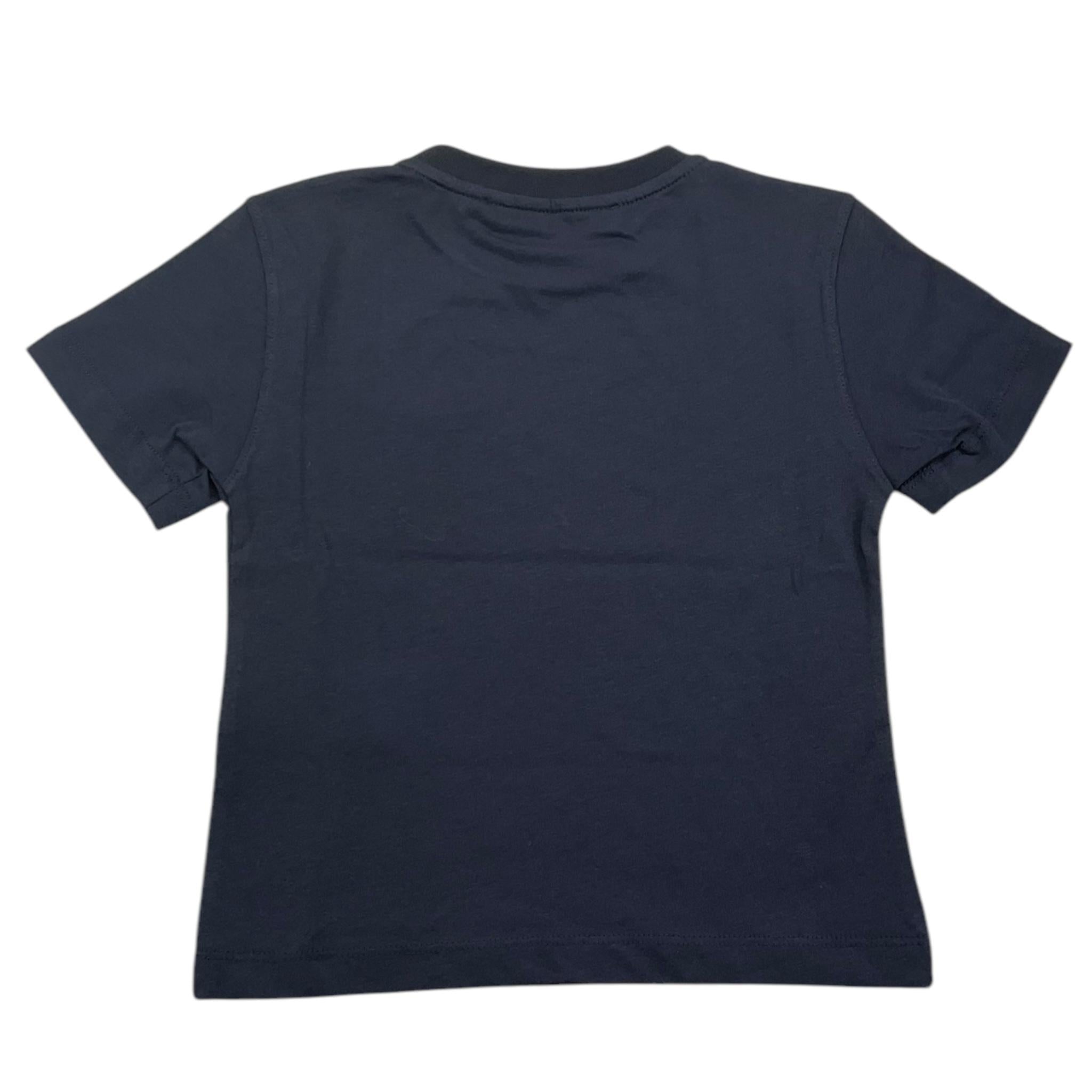 PHILOSOPHY t-shirt girocollo tinta unita cn stampa logo Blu per Bambino PFTS021 BLU PHILOSOPHY 