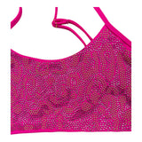 4Giveness Costume 2Pz Slip-Fascia Tinta Unita  Fuxia Per Bambina