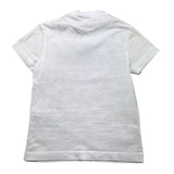 Aspesi T-Shirt Girocollo Tinta Unita Con Stampa Bianco Per Bambino