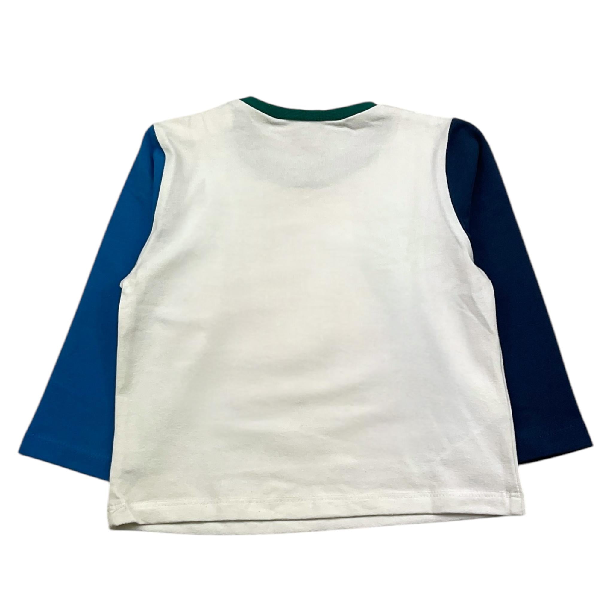 MAYORAL shirt girocollo tinta unita cn maniche in contrasto Bianco per Neonato 2029 BIANCO MAYORAL 