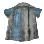 Mood_One Camicia Mezza Manica Tinta Unita con Fantasia per Bambino 3018BABY BLU MOOD_ONE 