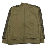 GUESS felpa con zip tinta unita con maniche logate Verde per Bambino L2YQ47K6S1 VERDE GUESS 