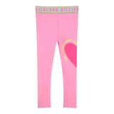 Billieblush Leggins Tinta Unita con Stampa per Bambina U20860 FUXIA BillIEBLUSH 