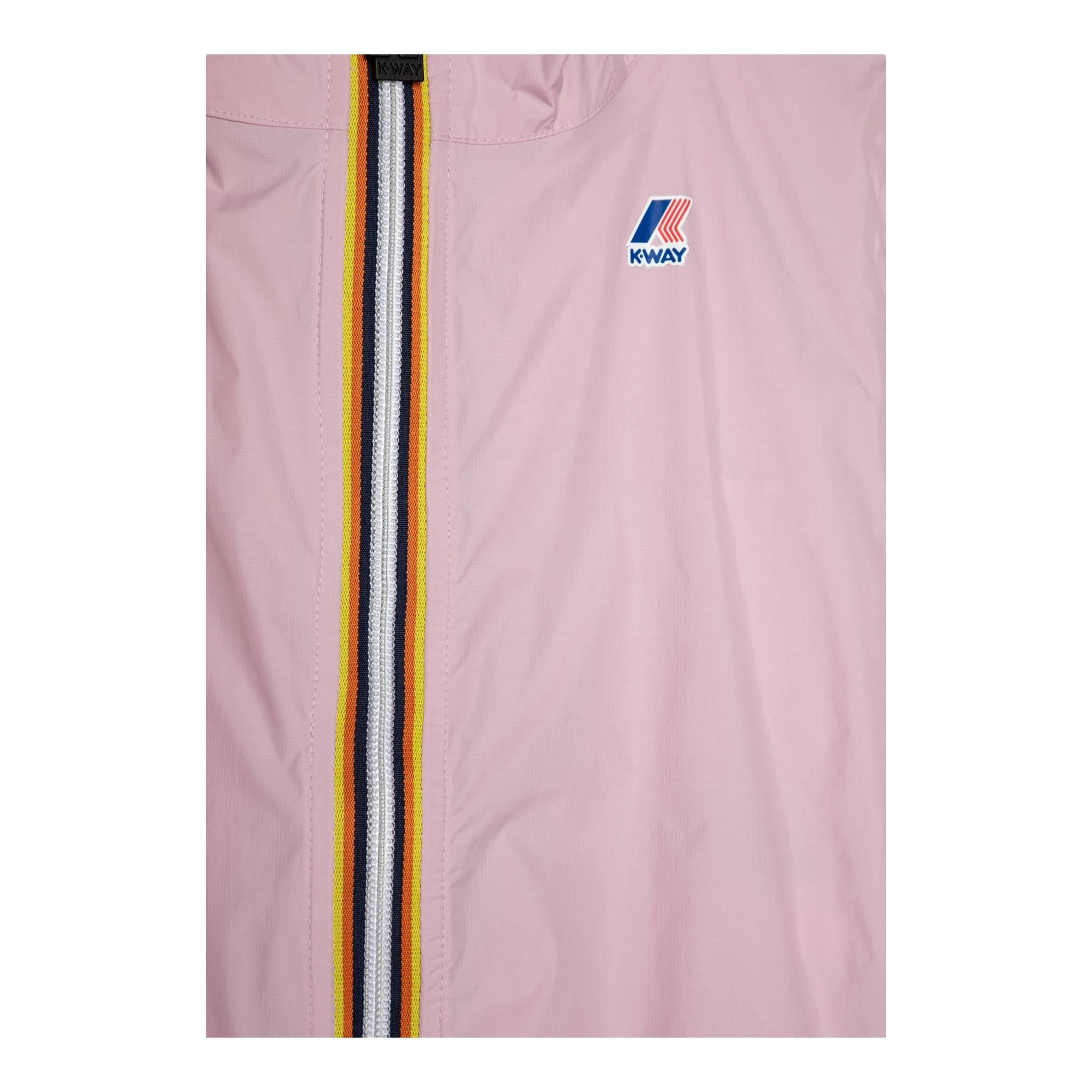 K-Way Giubbino tinta uniar Bambina K61336WJA ROSA K-WAY 