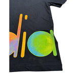 Diadora T-Shirt Girocollo tinta unita con Stampa Nero per Bambino S4DIJBTH034 NERO DIADORA 