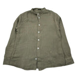 Manuel Ritz Camicia Manica Lunga Tinta Unita per Bambino MR2576 VERDE MANUEL RITZ 