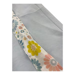 Janice Pantalone Tinta Unita con Cintura per Bambina JN444B AZZURRO JANICE 