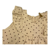 ZHOE & TOBIAH tutina girmanica tinta unita fantasia a pois Avorio per Neonata POS2 AVORIO ZHOE & TOBIAH 