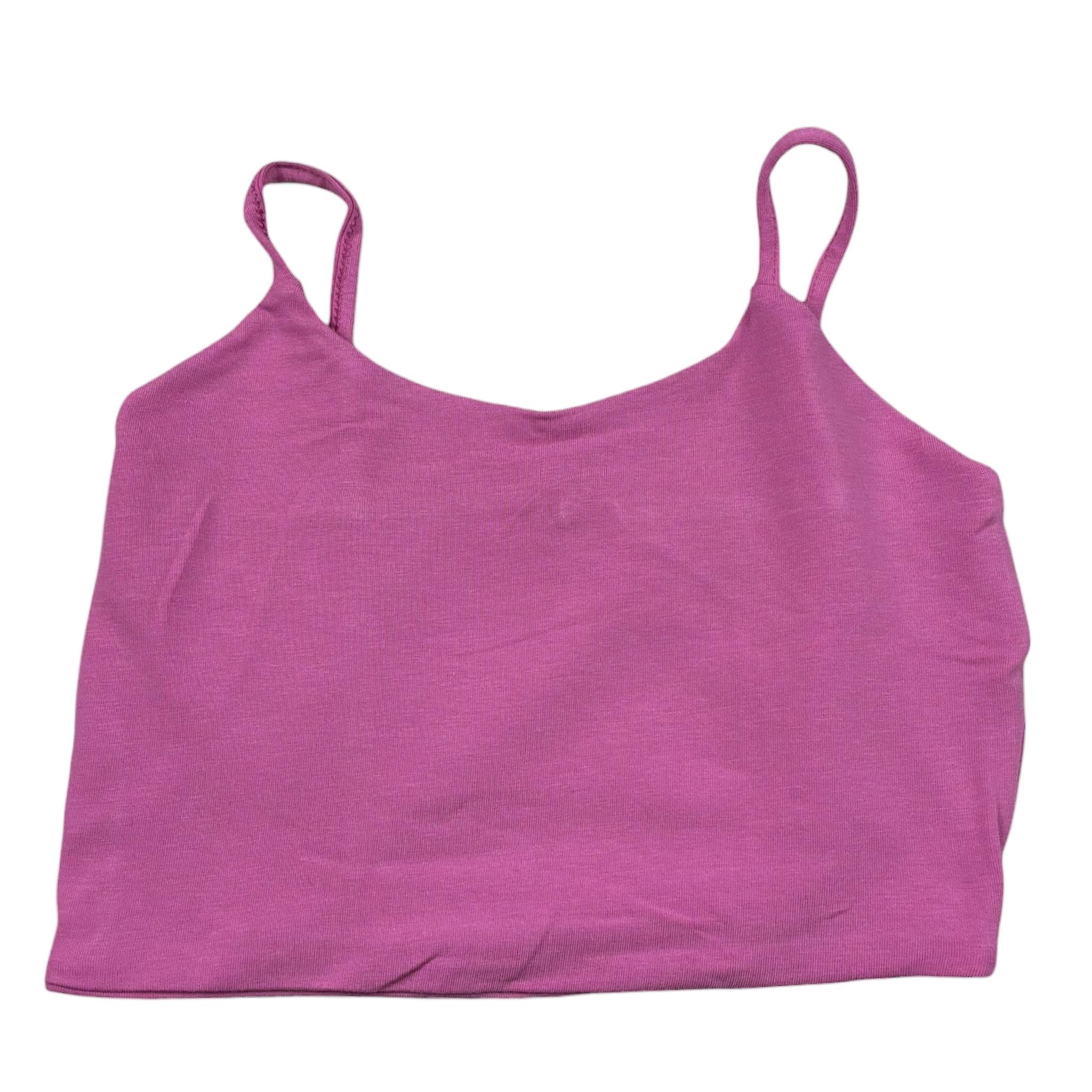 Lu Lu By Miss Grant Top tinta unita A Bretelle Rosa per Bambina LL3473 ROSA LU LU BY MISS GRANT 