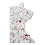 Juliana Completo 2 Pezzi Camicia-Pagliaccetto per Neonata 25196 BIANCO JULIANA 