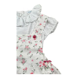 Juliana Completo 2 Pezzi Camicia-Pagliaccetto per Neonata 25196 BIANCO JULIANA 
