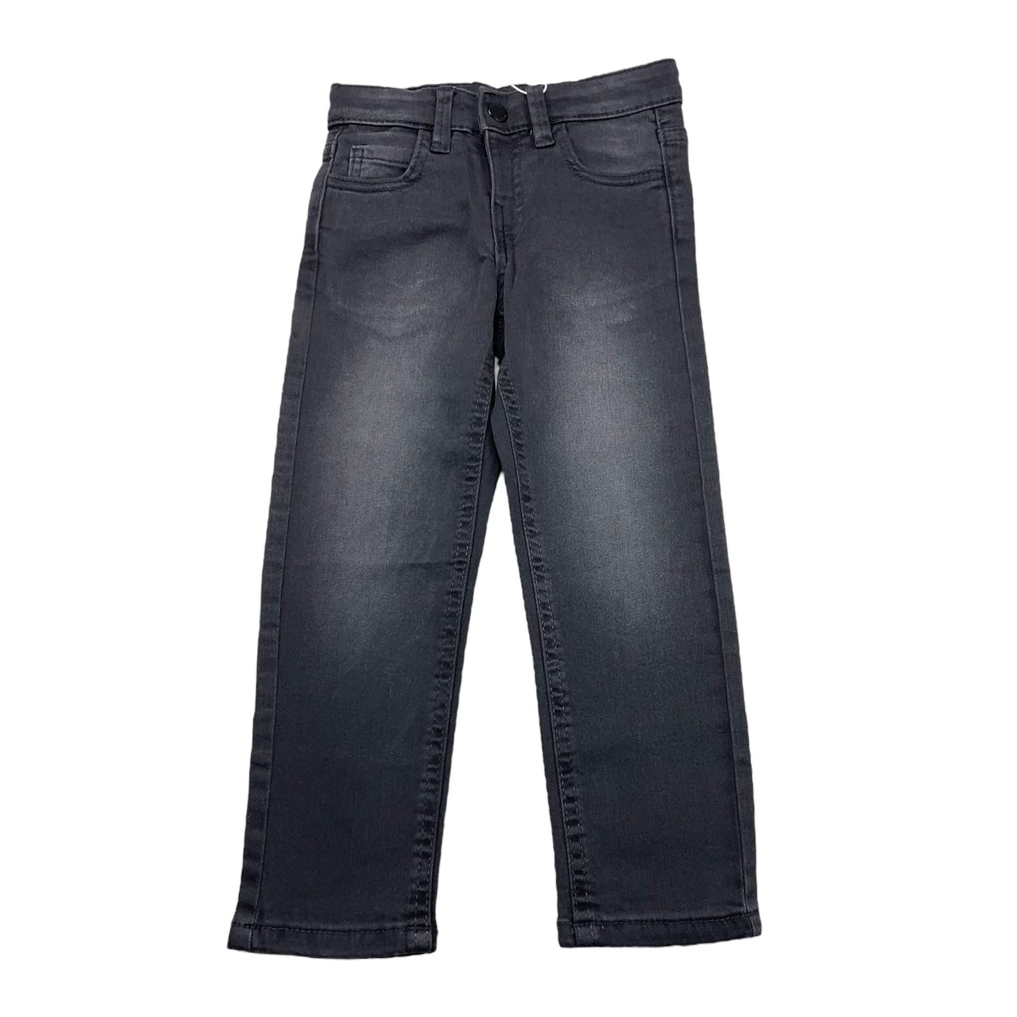 MAYORAL jeans tinta unita con girovita regolabile Nero per Bambino 504 NERO MAYORAL 