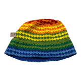N°21 Cappello Ricamato Multicolor Multicolor Per Bambina